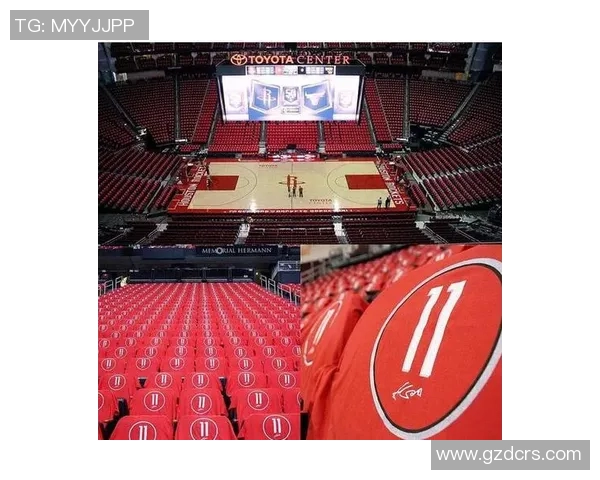 火箭队主场地板曝光！NBA杯主题球场首度公开